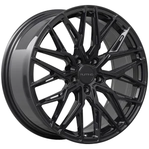 Ruffino Wheels – Glory – Black – 19″x8.5″ 35mm – All weather Wheels – RUF701901